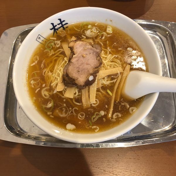 「ラーメン中盛  半チャーハン」@煮干しだし醤油ラーメン 桂の写真