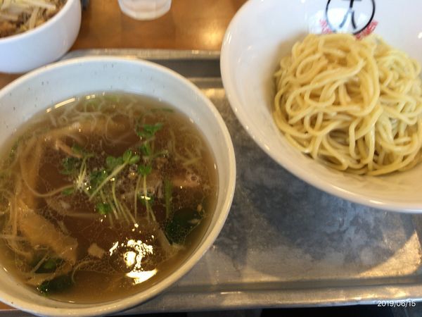 「つけ麺塩」@十八製麺の写真