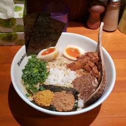 油そば　マル秘トッピング☆