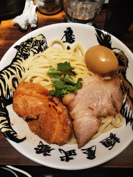 「つけ麺 ＆ ビール大」@麺屋武蔵 鷹虎の写真