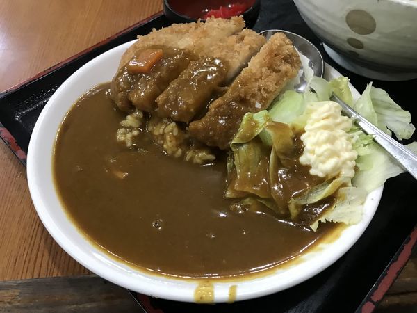 「カツカレー  480円」@わたべやの写真