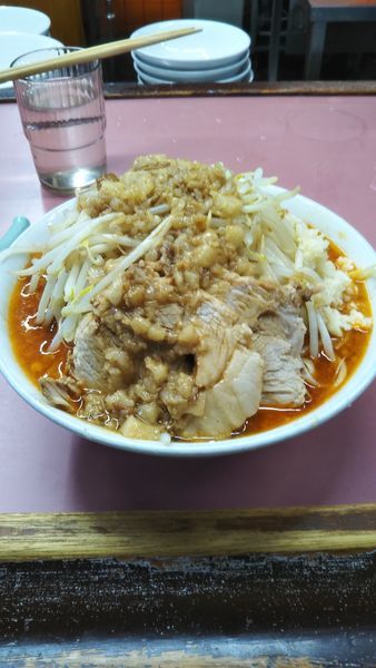 「味噌ラーメン(200g)」@ラーメン荘 おもしろい方への写真