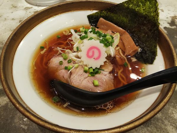 「金の中華そば　※鶏チャーシュー抜き」@ソラノイロ  NAGOYAの写真