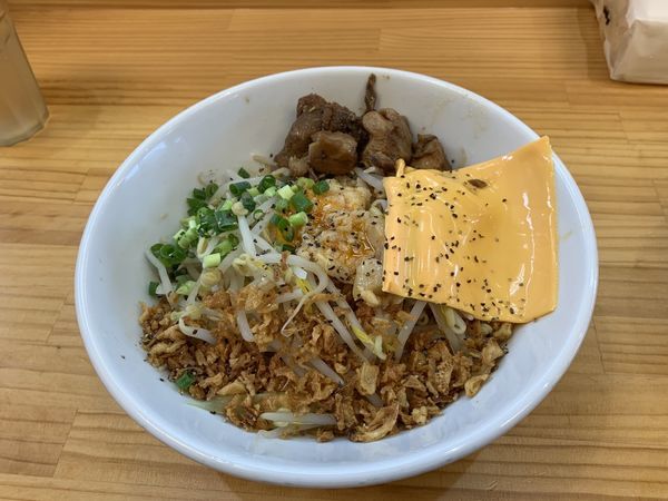 「まぜそば ニンニク、生姜無し 麺少なめ」@宮二郎の写真