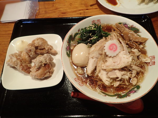 「【夏季限定】冷やし鶏中華そば　７５０円」@水戸中華そば むじゃき食堂の写真