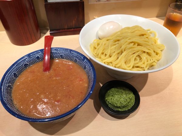 「トマト味噌つけ麺」@北海道 恵比寿の写真
