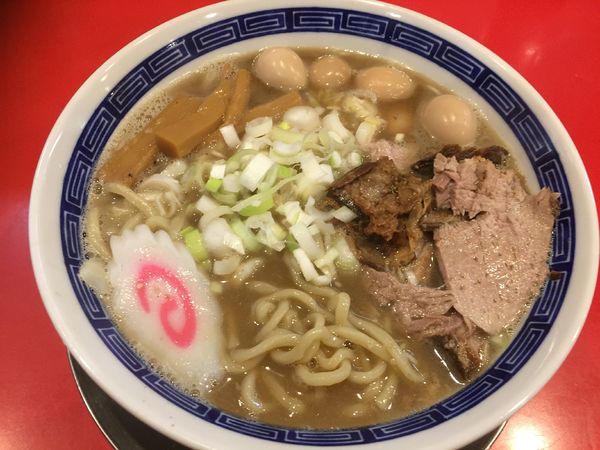 「【限定】適当煮干し中華そば¥800+うずら¥100」@ジャンプの写真