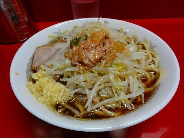 「ラーメン700円　ニンニク脂」@ラーメン二郎 越谷店の写真