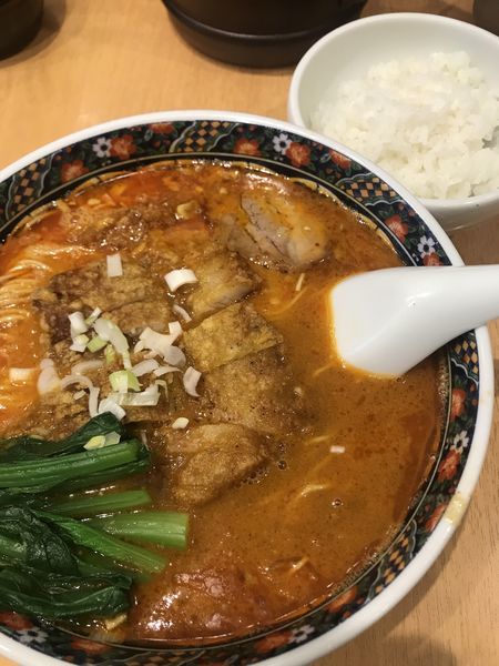 「パーコー担々麺、中辛」@寿限無 担々麺の写真