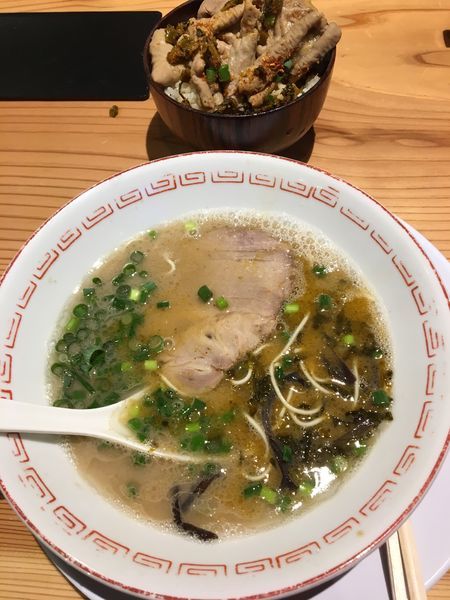 「博多ラーメン 700円」@博多屋台の写真