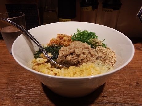 「まぜそば（国産銘柄）豚」@まぜそば 三ツ星の写真