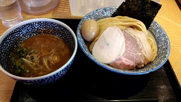 「特製濃厚魚介つけ麺(大盛り)」@麺屋 一燈の写真