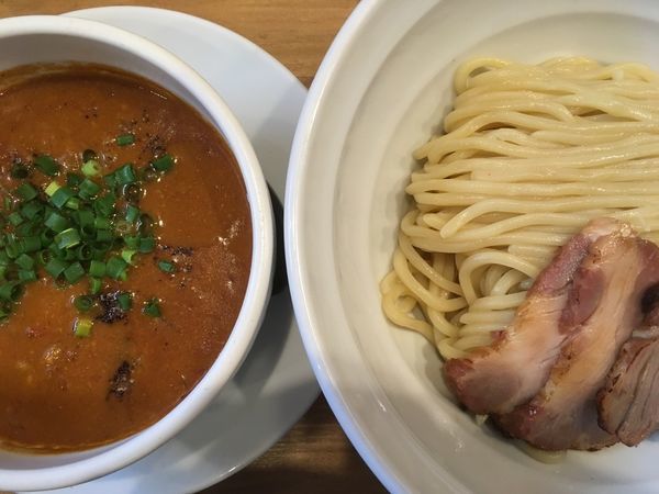 「トマ味噌つけ麺 850円」@つけめん・まぜそば むじゃきの写真