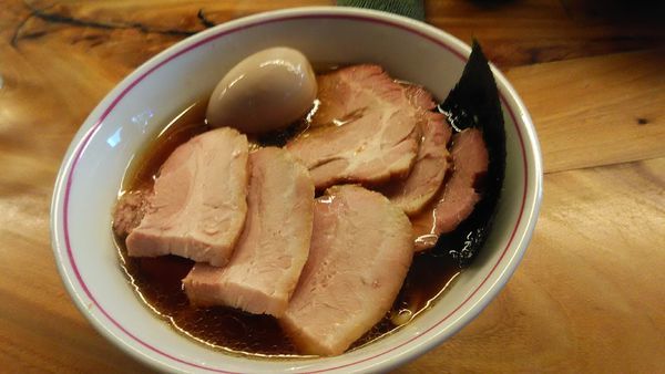 「特製中華　+　チャーシュー」@白河手打中華そば  一番いちばんの写真