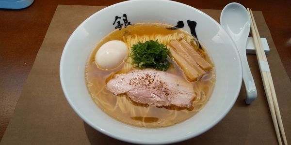 「味玉中華そば」@中華そば 銀座 八五の写真