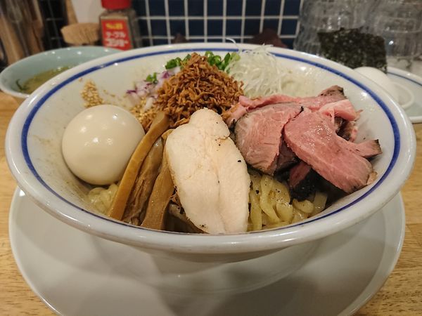 「特製油そば(塩)」@手打式超多加水麺 ののくらの写真