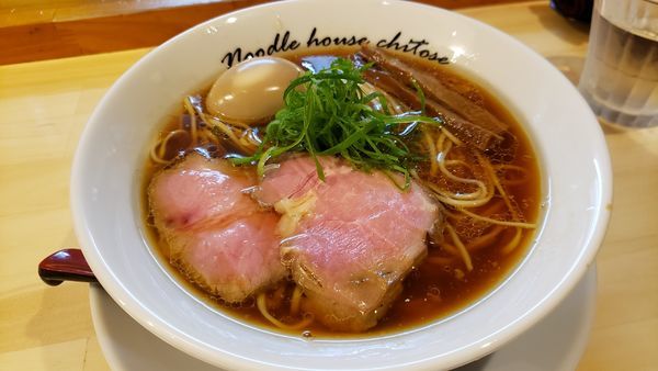 「醤油玉子☆」@麺庵ちとせの写真