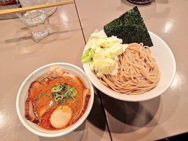 「海老味噌つけ麺全部入り（並）」@つけ麺 五ノ神製作所の写真