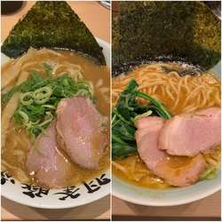 らぁ麺＋家系らぁ麺（シェア）