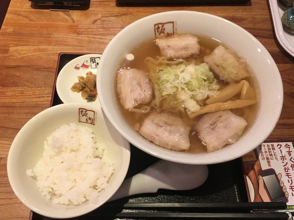 「喜多方ラーメン 特価¥630」@喜多方ラーメン坂内 新宿パークタワー店の写真