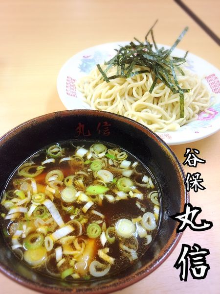 「つけめん￥600」@丸信中華そばの写真