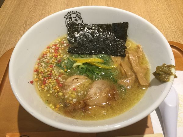「名古屋コーチン濃厚鶏ラーメン(¥800)【麺屋 音】」@むぎくらべの写真