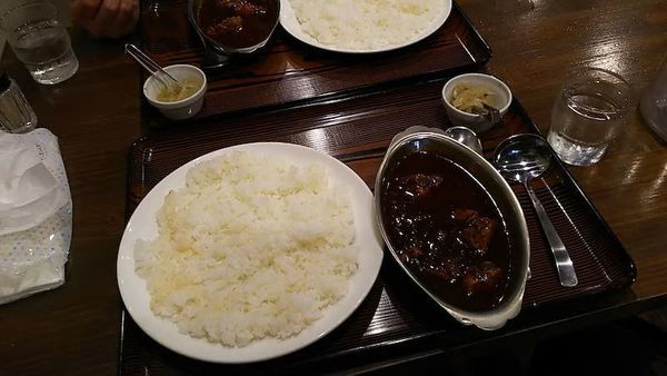 「カシミールカレー＆シャヒジャルカレー」@中華 大島の写真