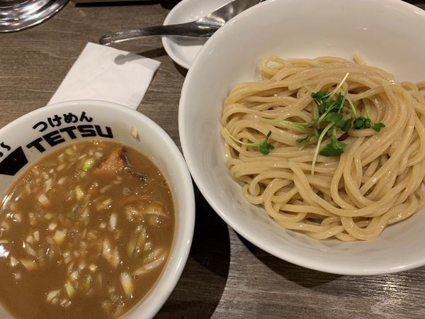 「つけめん」@つけめんTETSU 京王モール新宿店の写真