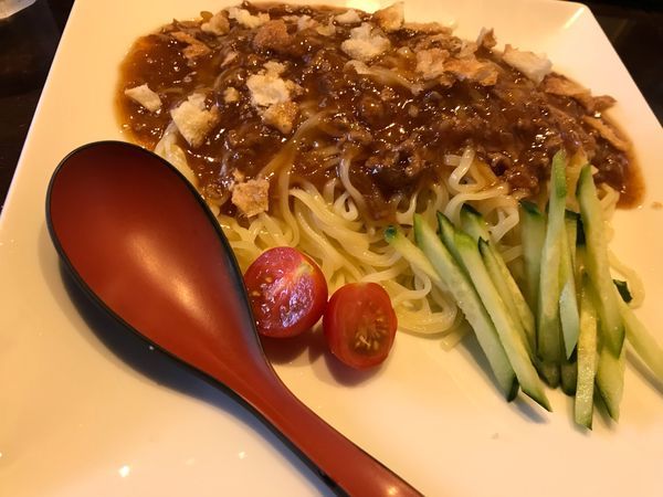 「冷やしジャージャー麺」@七八の写真