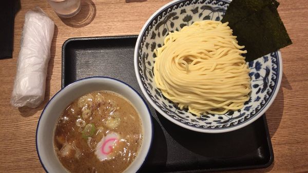 「濃厚煮干しつけそば 大盛 930円」@中華そば 勝本の写真