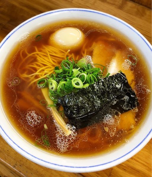 「醤油味玉らーめん(豚バラ)」@支那そば 福々亭の写真