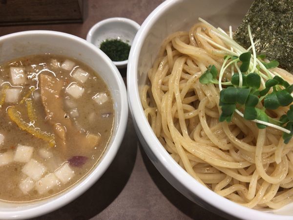 「ホタテツケソバ950円」@NOODLE VOICEの写真