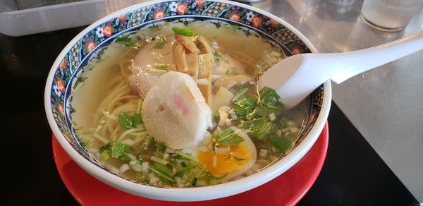 「味彩塩拉麺」@函館麺厨房あじさい 本店の写真