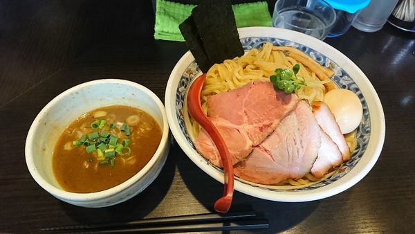 「特製つけ麺  大盛(450)」@麺処 夏海の写真