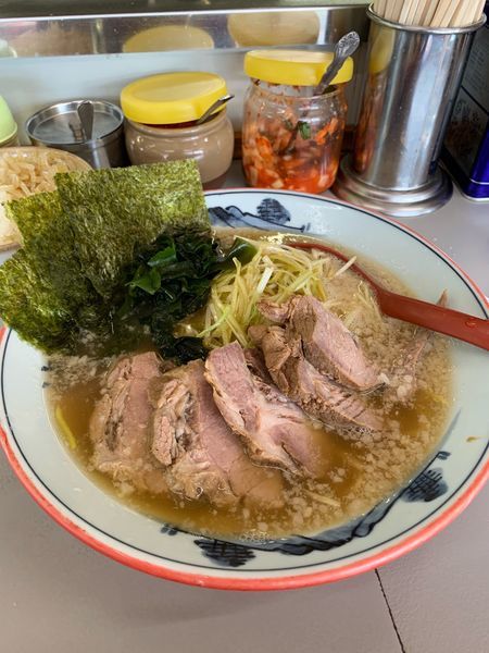 「ネギチャーシューメン」@ラーメンショップ 122号騎西店の写真