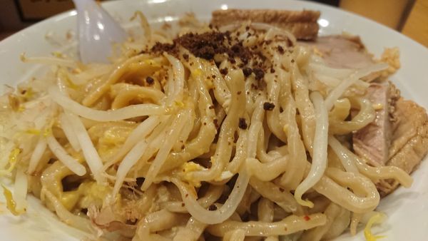 「まぜそば」@麺 たなかの写真