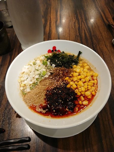 「胡麻味噌担担麺 @850円 期間限定」@シビれ担担麺 マーラーキング 本店の写真
