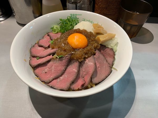 「ローストビーフのあえそば」@中華蕎麦 瑞山（ZUIZAN）の写真