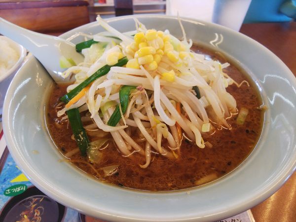 「味噌ラーメン630円」@札幌ラーメン 満北亭 瑞穂店の写真