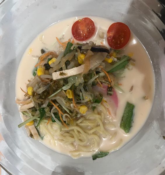 「冷やしちゃんぽん」@長崎ちゃんぽん リンガーハット ニトリモール枚方店の写真