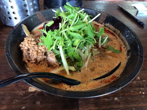 「担々麺・赤」@担々麺 胡麻の写真