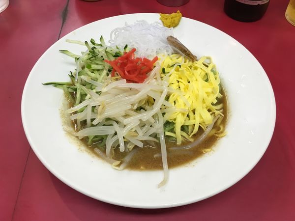 「アサヒスーパードライ小瓶 → 冷し中華」@博多天神 新宿西口店の写真