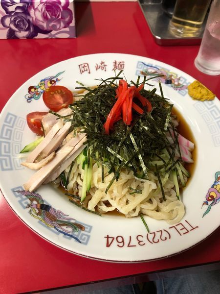 「冷し中華」@岡崎麺の写真