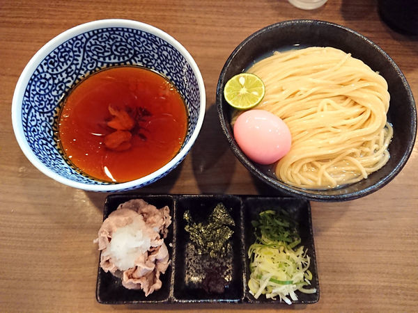 「限定 蛤と昆布の淡麗冷やし細つけそば」@煮干しつけ麺 宮元の写真