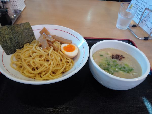 「塩とんこつつけ麺８５０円」@らーめん もかすけの写真
