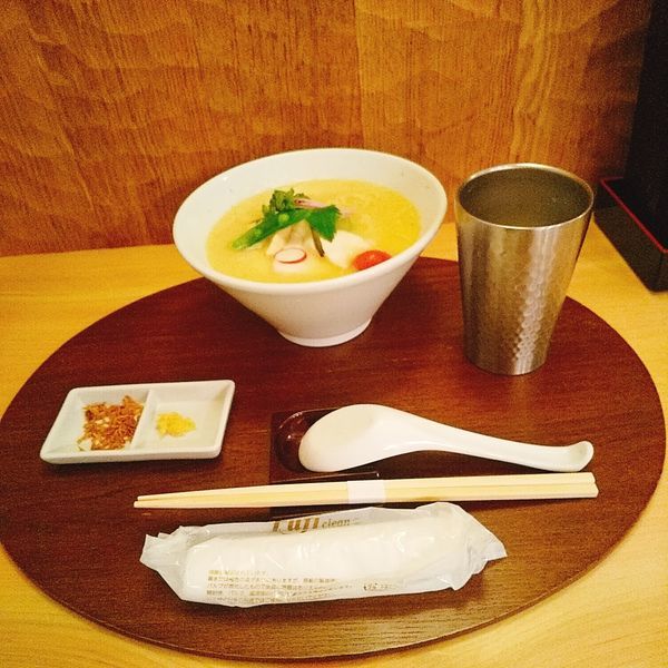 「鶏白湯Soba」@銀座 篝 本店の写真