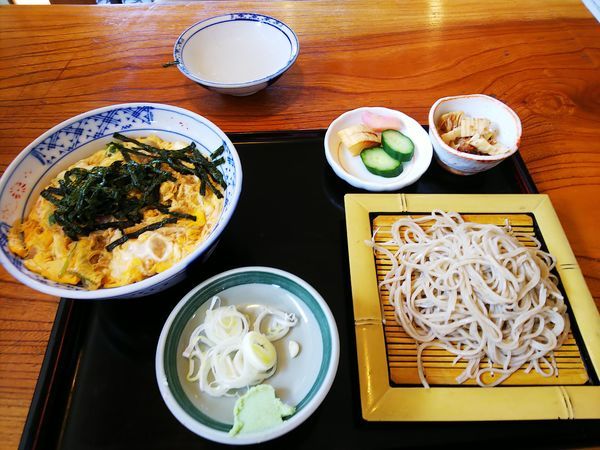 「もりそば（ランチセット）」@そば処 京笹の写真