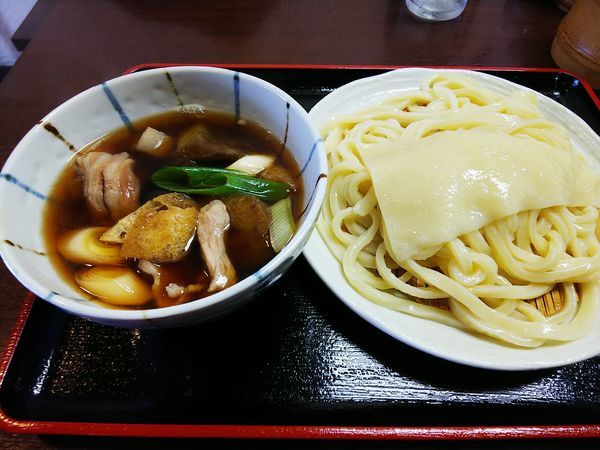 「肉なす汁うどん」@深山うどんの写真