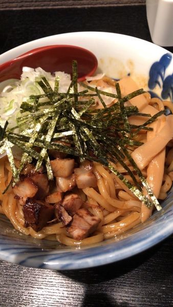 「汁なしそば」@青森煮干し中華そば JINの写真