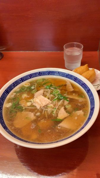 「チャーシュー麺 中800+いなり150」@中華そば 蘭らんの写真
